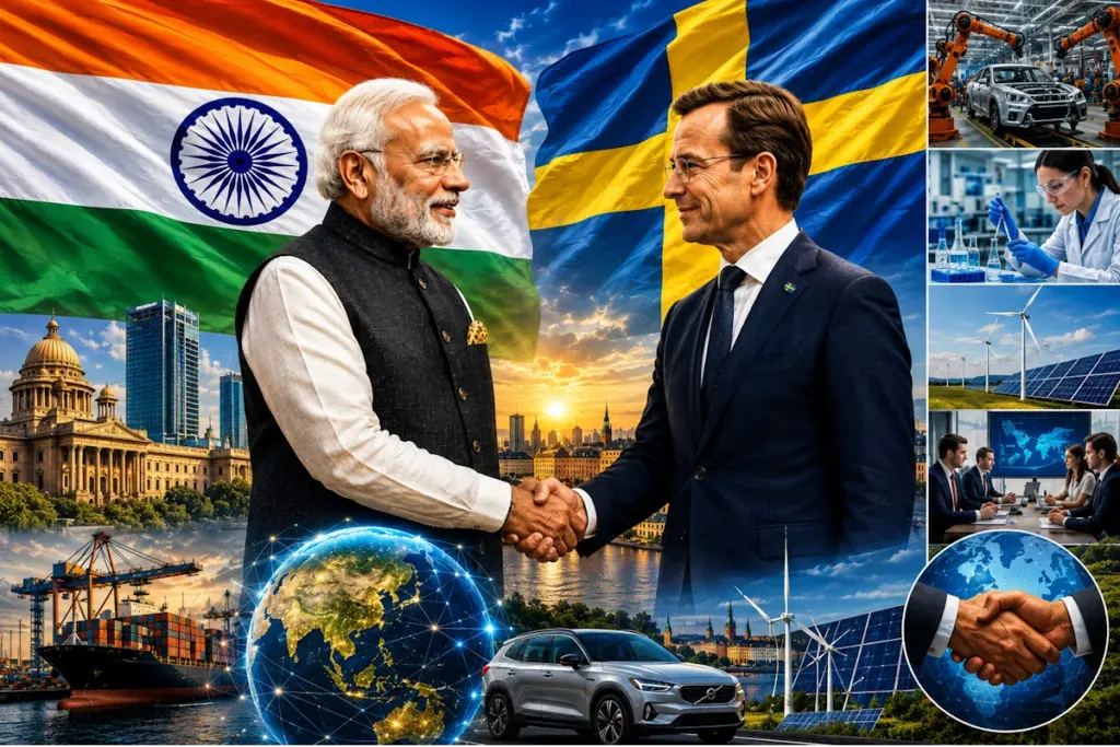 India Sweden Relations, Bilateral Trade, Business