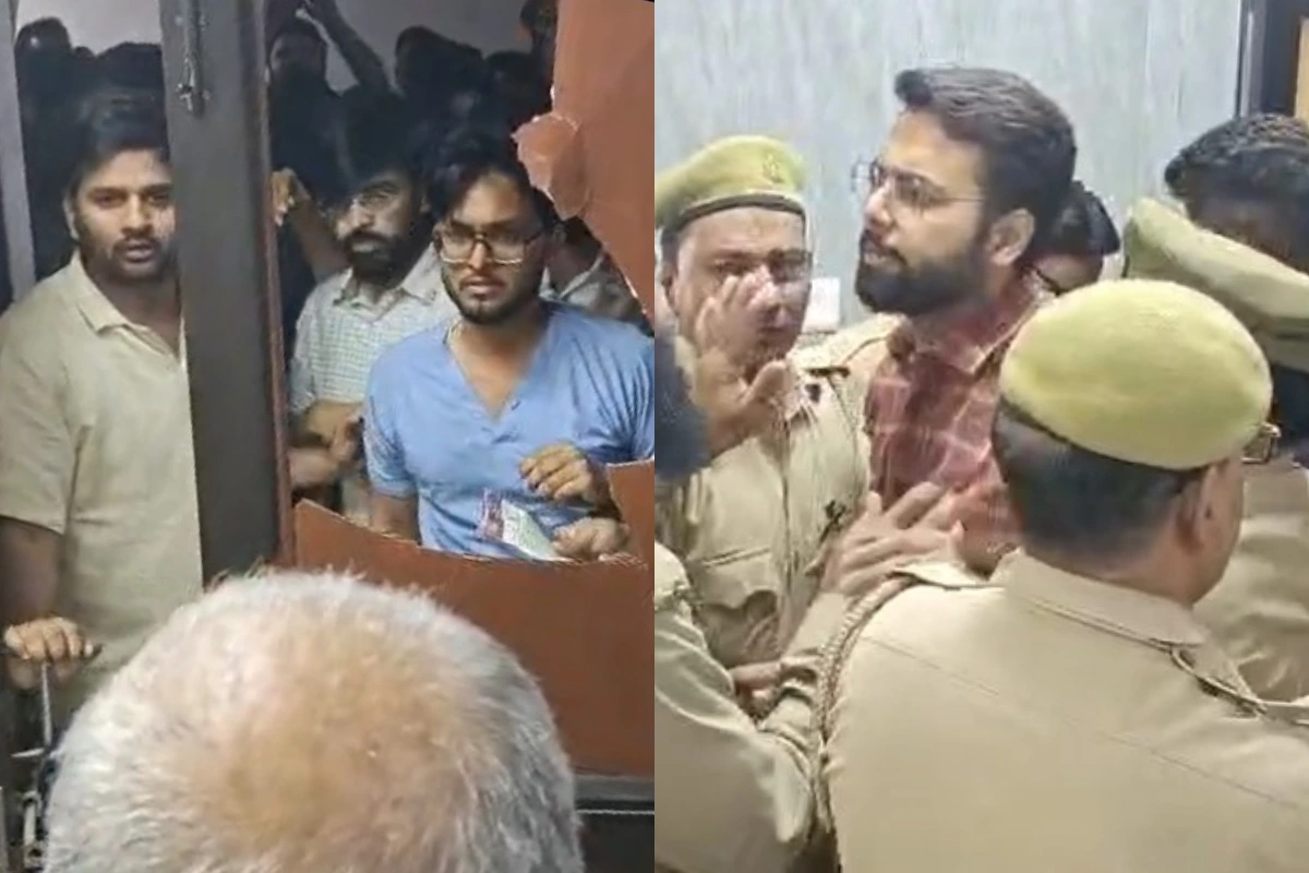 अस्पताल है या गुंडों का मोहल्ला! इतने बीप की सुन नहीं पाएंगे अलीगढ़ JNMC के तीमारदार और डॉक्टरों की वीडियो