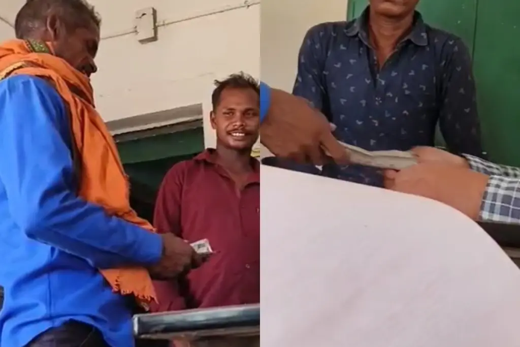 Korba News Patwari Vinod Agarwal Suspended After Bribery Video Goes Viral
