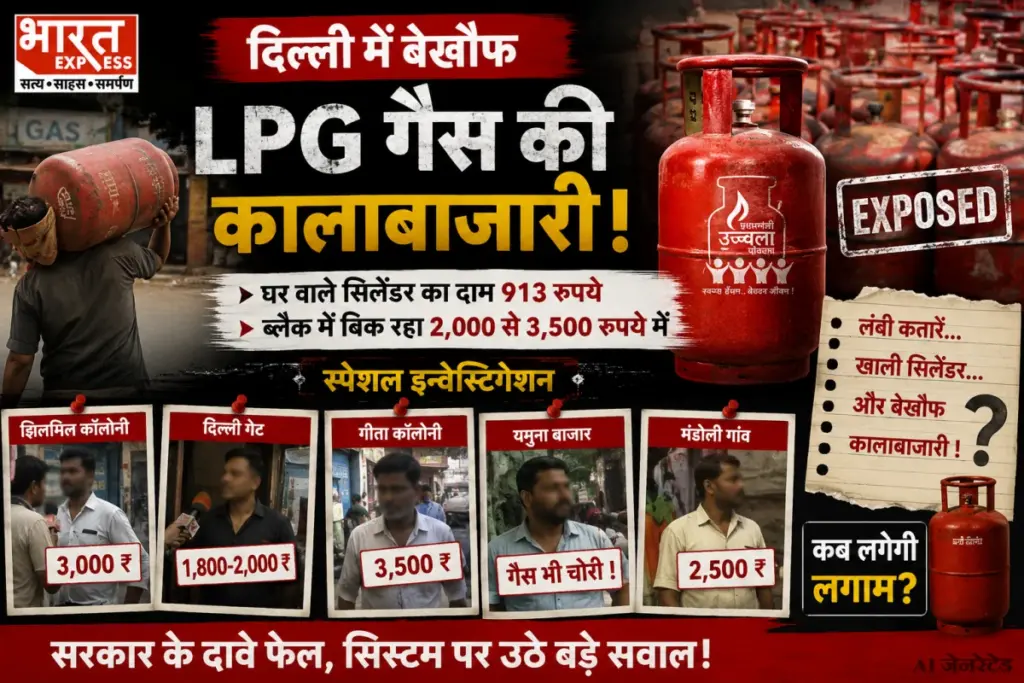 LPG Black Marketing Delhi