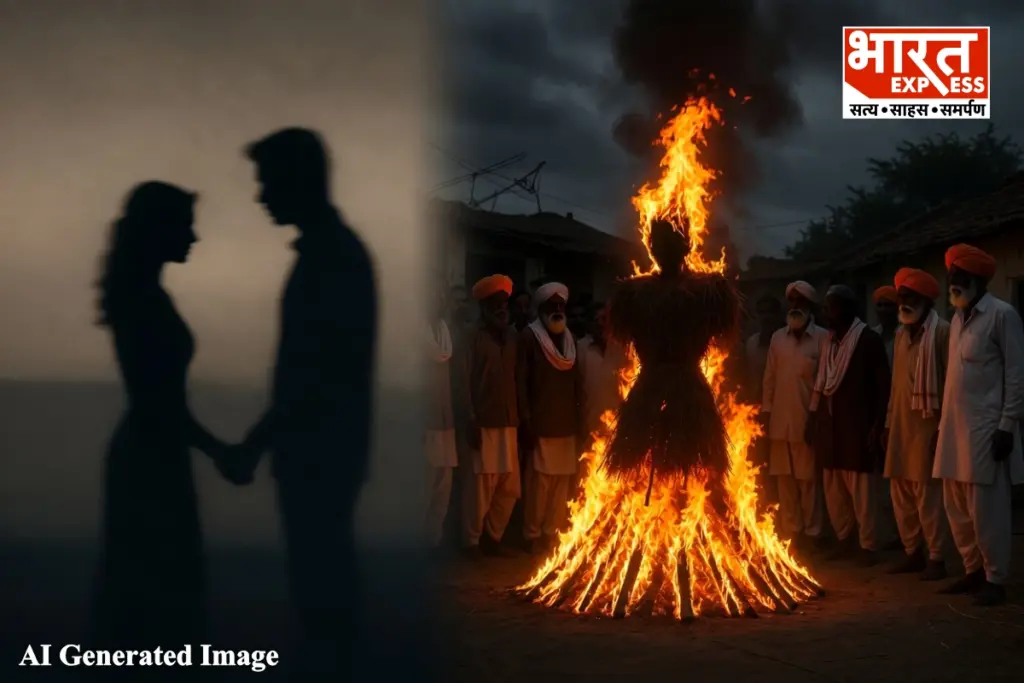 Muzaffarpur Alive daughter cremated effigy Diktat Panchayat Case