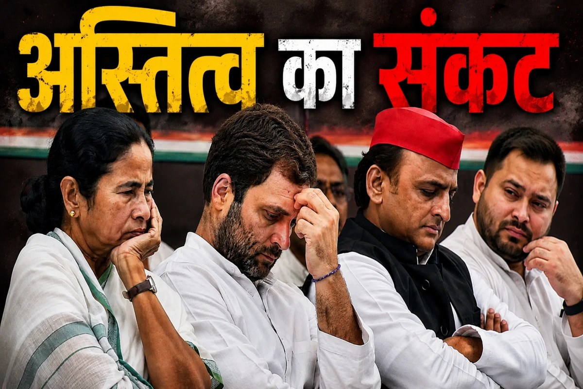 विपक्ष के सामने अस्तित्व का संकट… बंगाल जैसा हाल रहा तो बंद हो जाएंगे राजनीति के दरवाजे