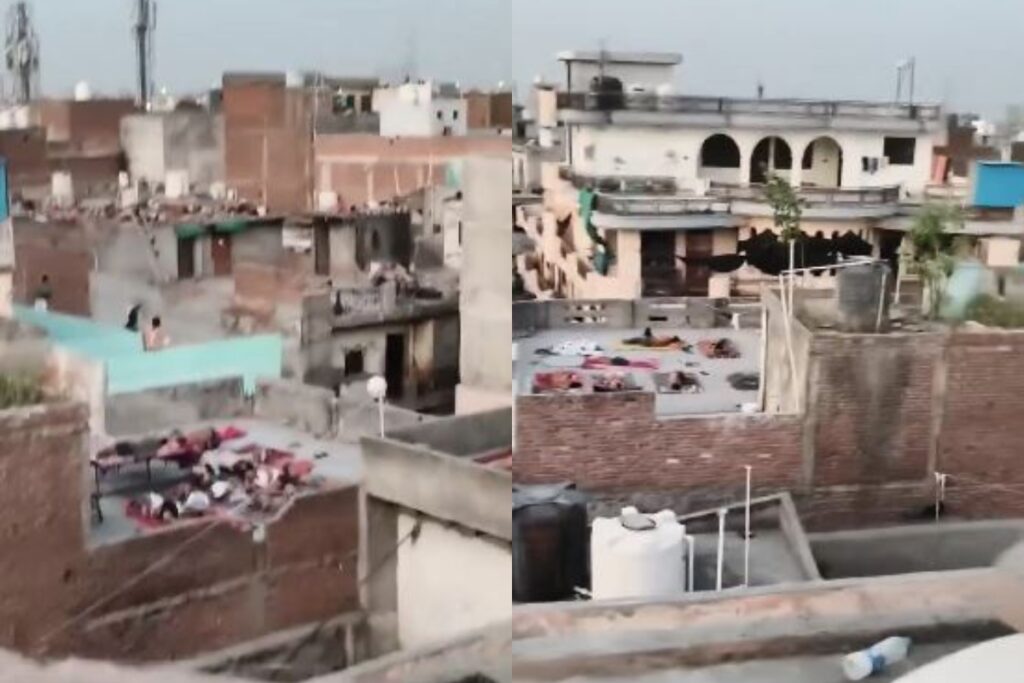 PEOPLE SLEEPING ON TERRACE