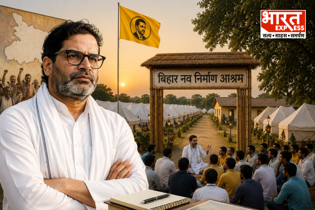 Prashant Kishor Bihar ashram