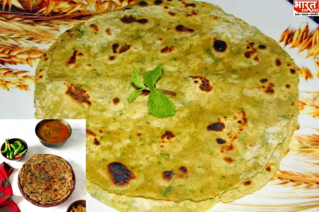 Pudina Paratha Recipe