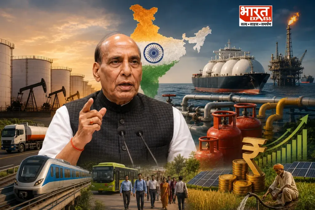 Rajnath singh On LPG Backup