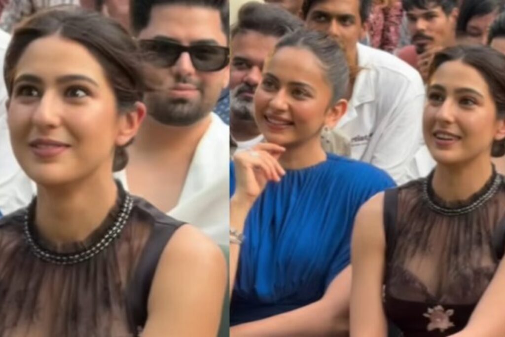 Sara Ali Khan angry on host