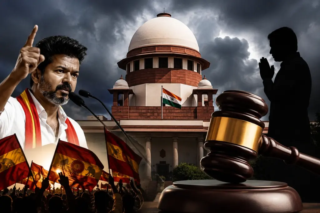 TVK MLA Seat Dispute Supreme Court to hear Srinivasa Sethupathi’s plea on May 13