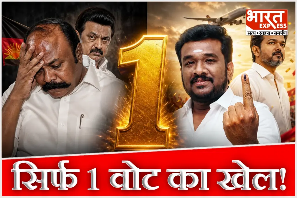 Tamil Nadu Election Result Analysis DMK Minister Periyakaruppan Loses by Just One Vote From Tirupattur Thalapathy Vijay TVK Seeniwas Sethupathi
