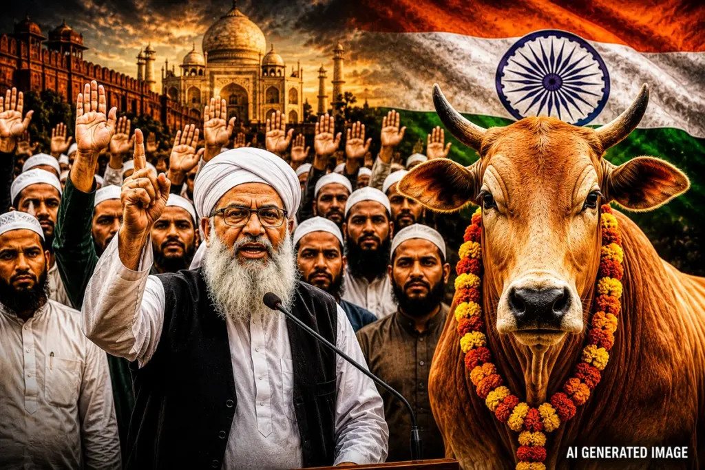UP Maulana Demands Cow to be Declared National Animal, Asks for Death Penalty for Slaughter