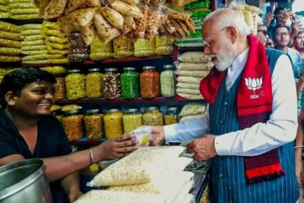 Vikram Sahu Jhalmuri, PM Modi
