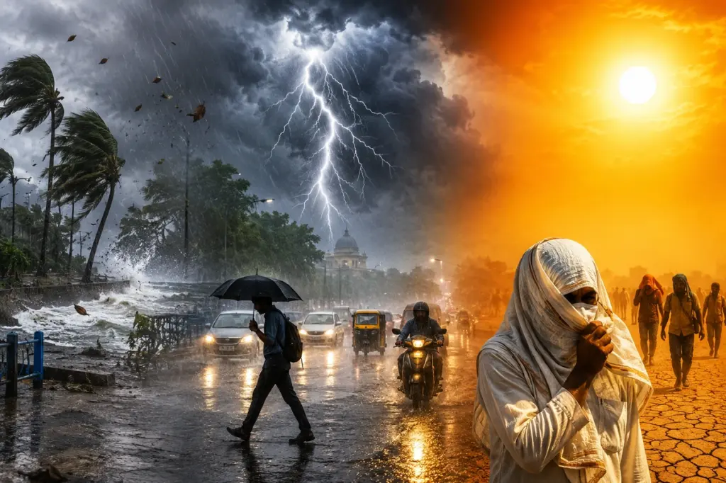 Weather Update Heatwave Alert in Rajasthan, Storm Warning for UP-Bihar, and Monsoon Arrival News