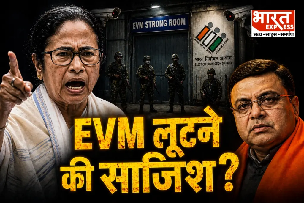 West Bengal EVM Strong Room Controversy