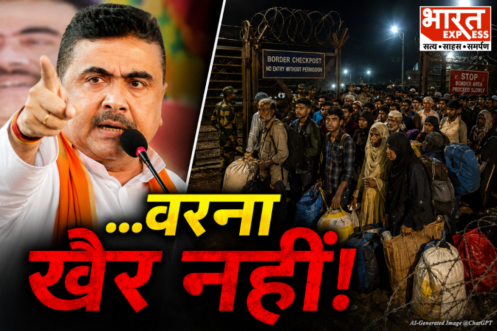 bengal-detect-delete-deport-policy-suvendu-adhikari-illegal-bangladeshi-hakimpur-border-news