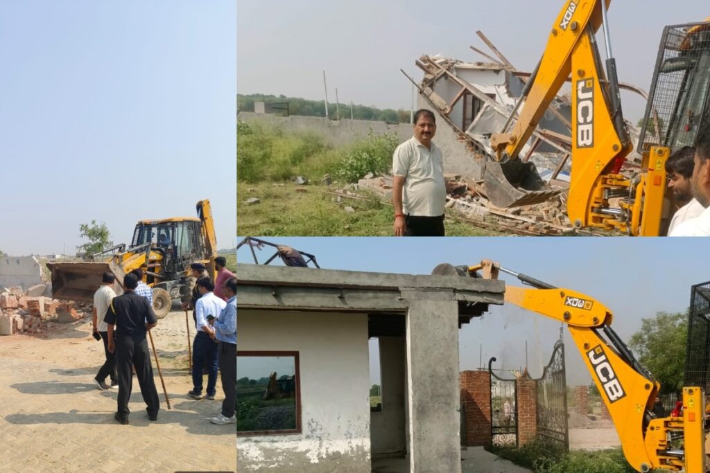 bulldozer action