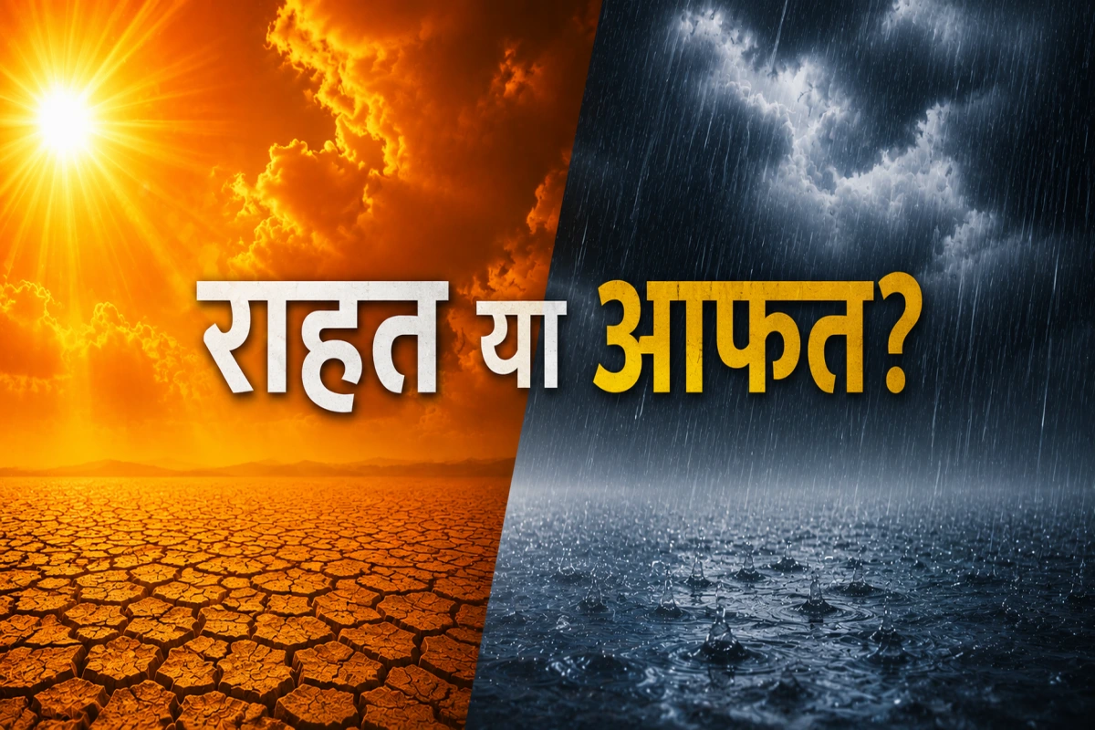 गर्मी से राहत या आफत? कहीं लू का अलर्ट, कहीं भारी बारिश की चेतावनी
