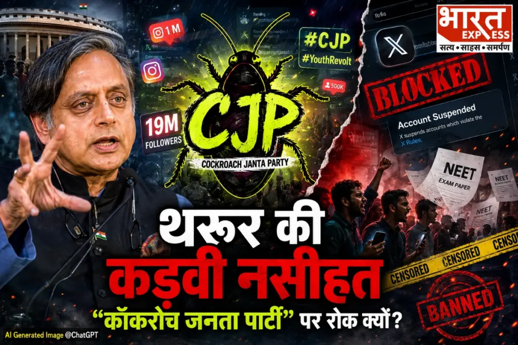 shashi-tharoor-on-cockroach-janta-party-ban-advice-to-opposition-parties