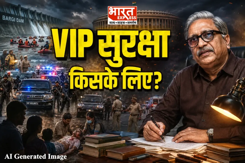 vineet narayan opinion on VIP security in India