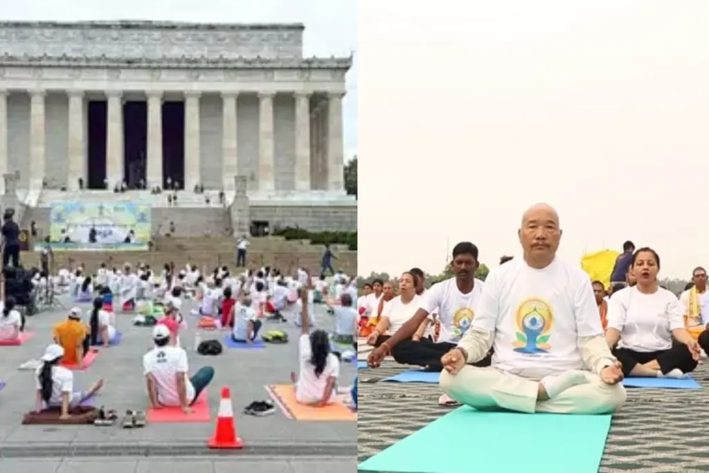 12th International Yoga Day Celebrated Globally From US To Nepal