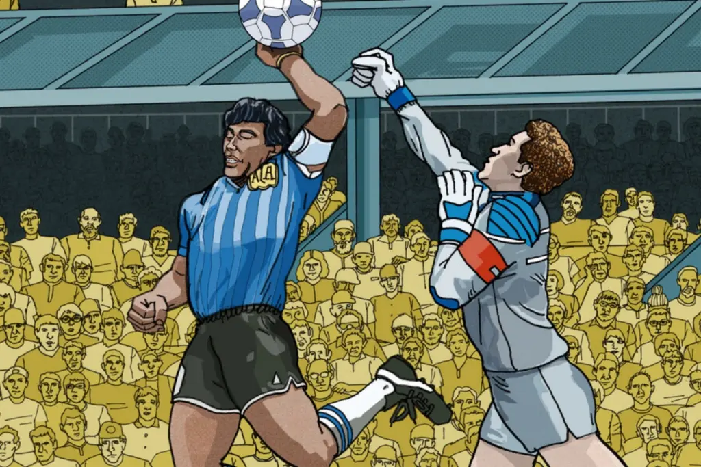 40 Years Of Hand Of God Diego Maradona Iconic Football Goal History