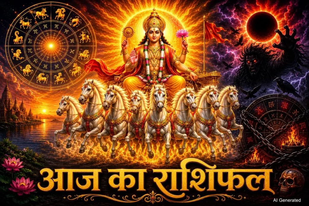 Aaj Ka Rashifal 7 June 2026 Daily Horoscope Horoscope Today Raviwar Bhanu Saptami Chandrama Ki Chal Mesh to Meen Astrology Prediction Health Wealth