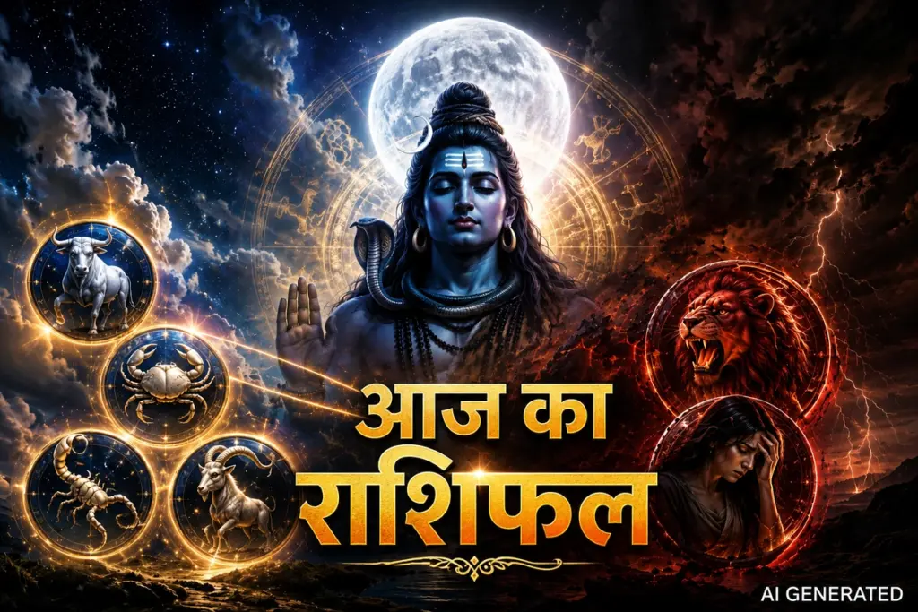 Aaj Ka Rashifal 8 June 2026 Daily Horoscope Horoscope Today Somwar Shiv Ji Ki Puja Chandrama Ki Chal Mesh to Meen Astrology Prediction Health Wealth