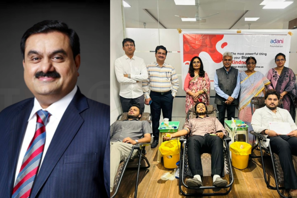 Adani Foundation Collects Record 52306 Units Blood On Gautam Adani Birthday