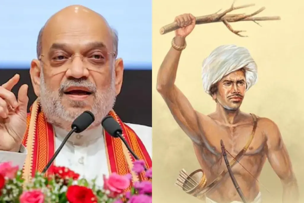 Amit Shah Pays Tribute To Birsa Munda On Death Anniversary