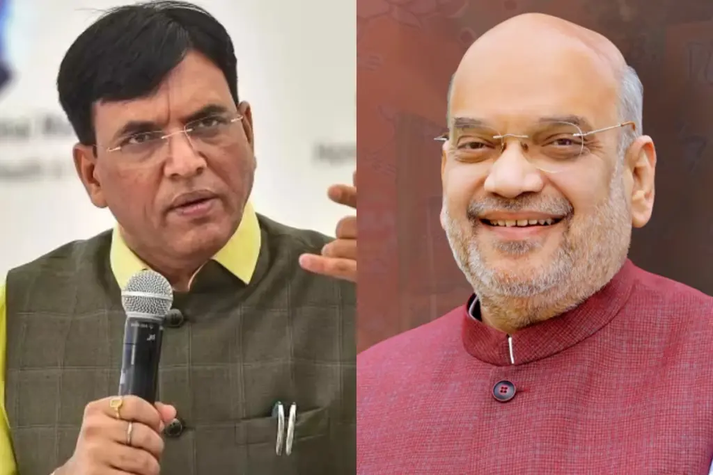 Amit Shah Wishes Union Minister Mansukh Mandaviya On His Birthday