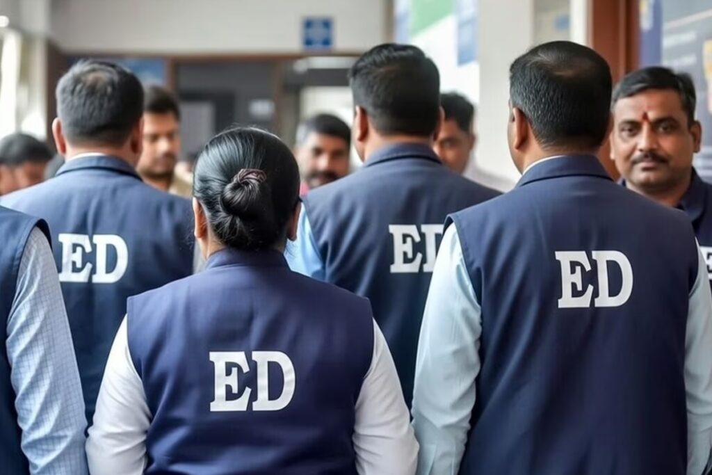ED Raids Delhi and Ghaziabad
