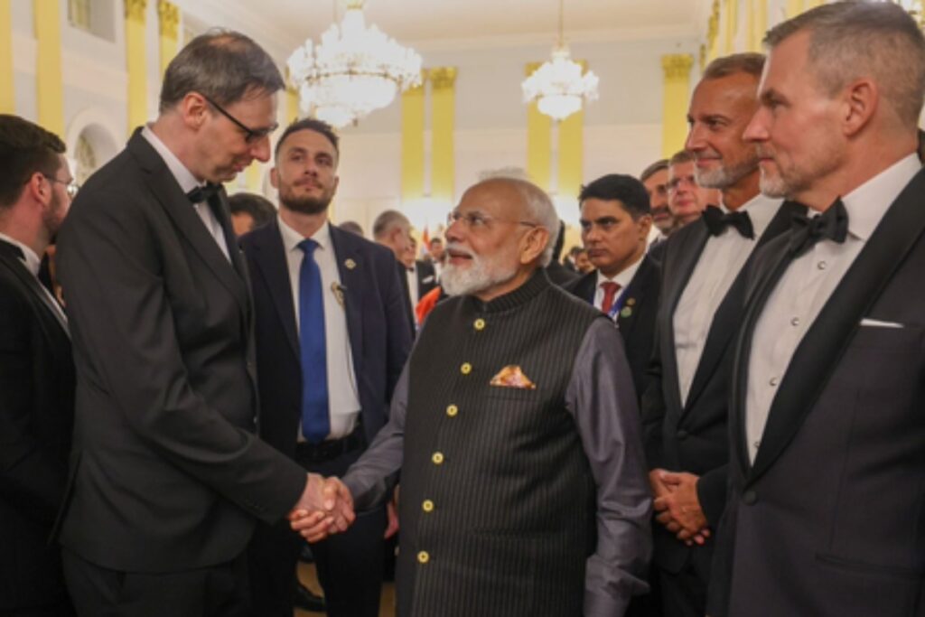 PM Modi Slovakia yoga event