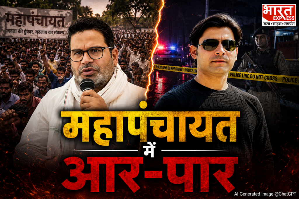 Bharat Tiwari Encounter Case Bhojpur Mahapanchayat Prashant Kishor