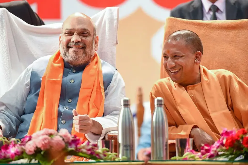 CM Yogi Adityanath Birthday Amit Shah Pays Warm Wishes To UP Chief Minister
