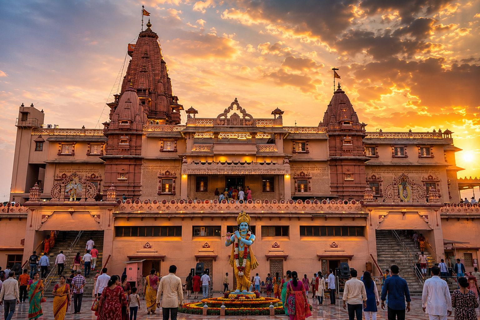 Mathura Temple Donation Loot