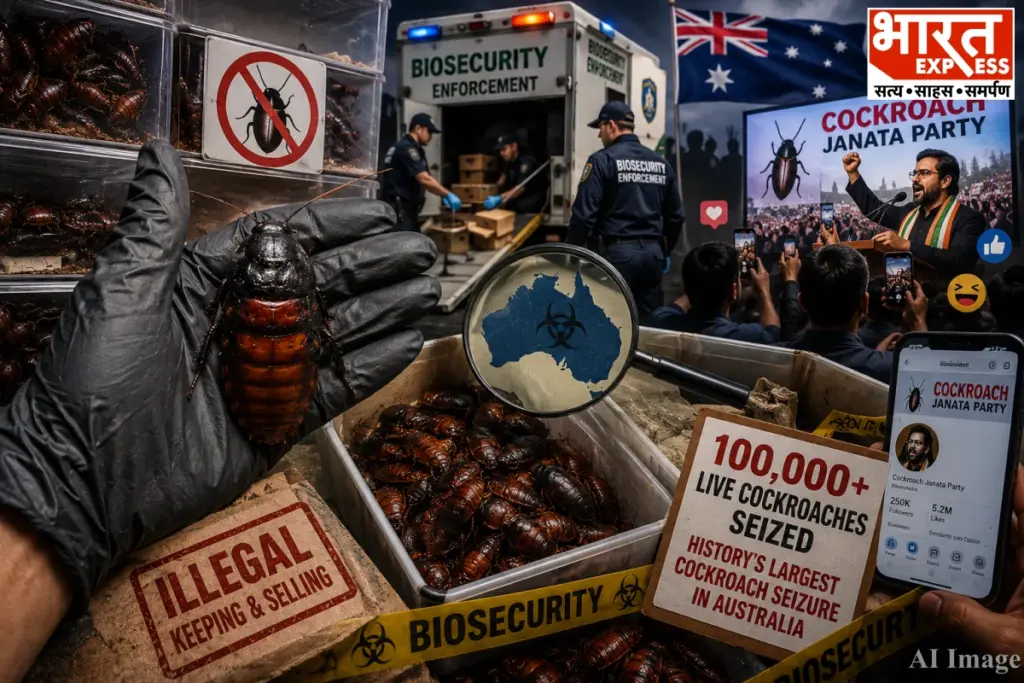 Cockroach Seizure Australia