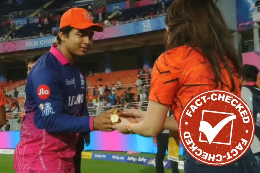 Fact Check Did Kavya Maran Really Gift A Watch To Vaibhav Suryavanshi