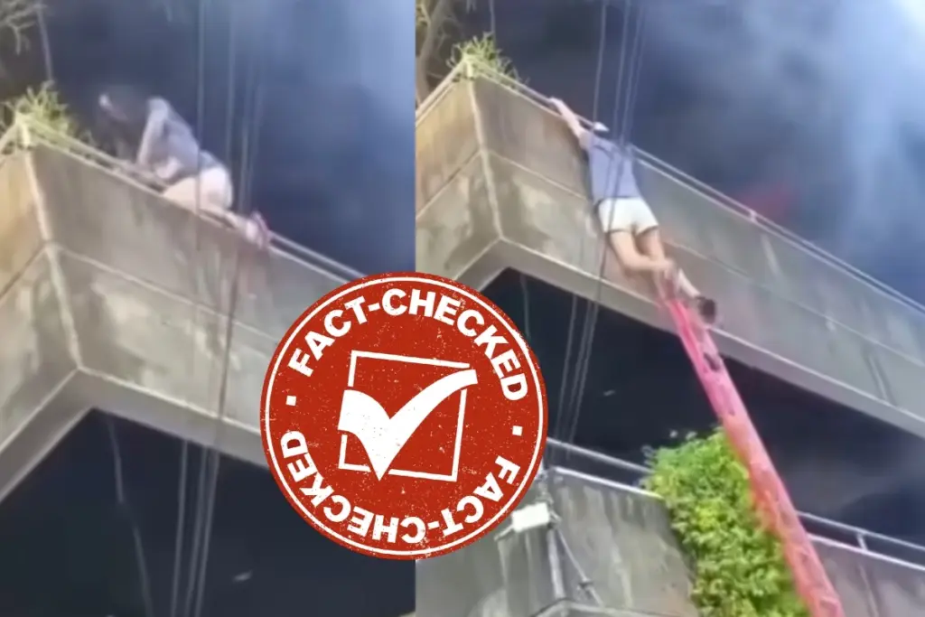 Fact Check Fake Video Viral In Malviya Nagar Delhi Hotel Fire