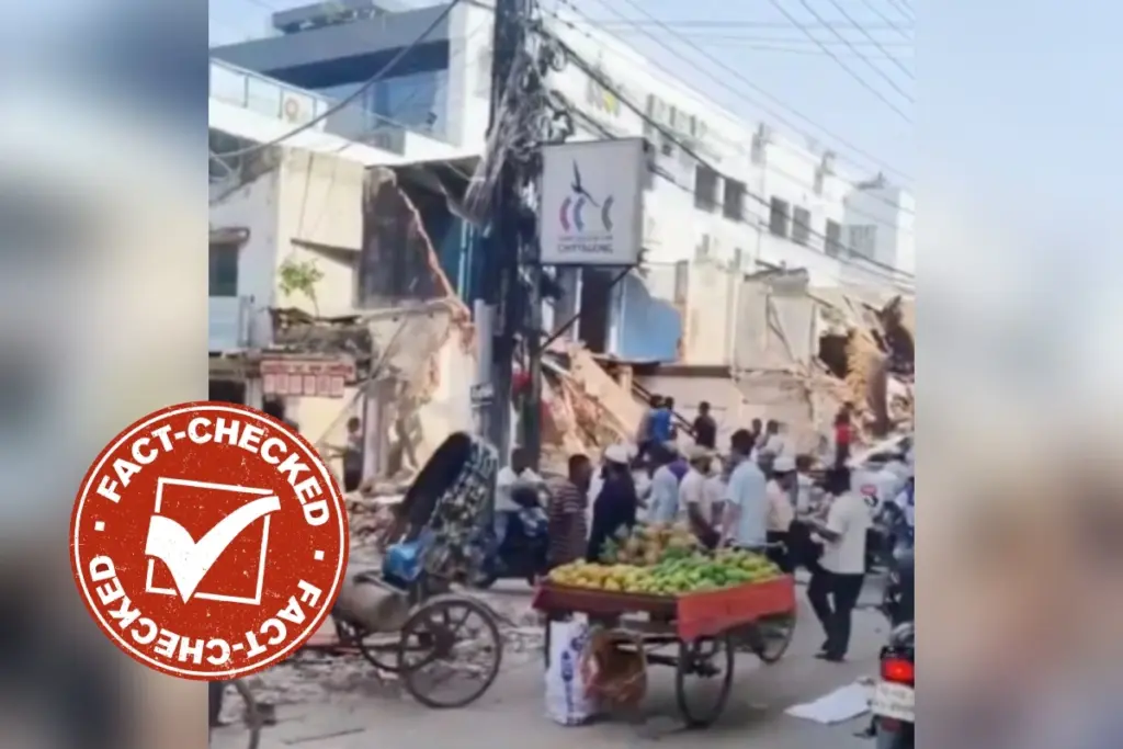 Fact Check Viral Video of Bulldozer Action Is From Bangladesh Not West Bengal