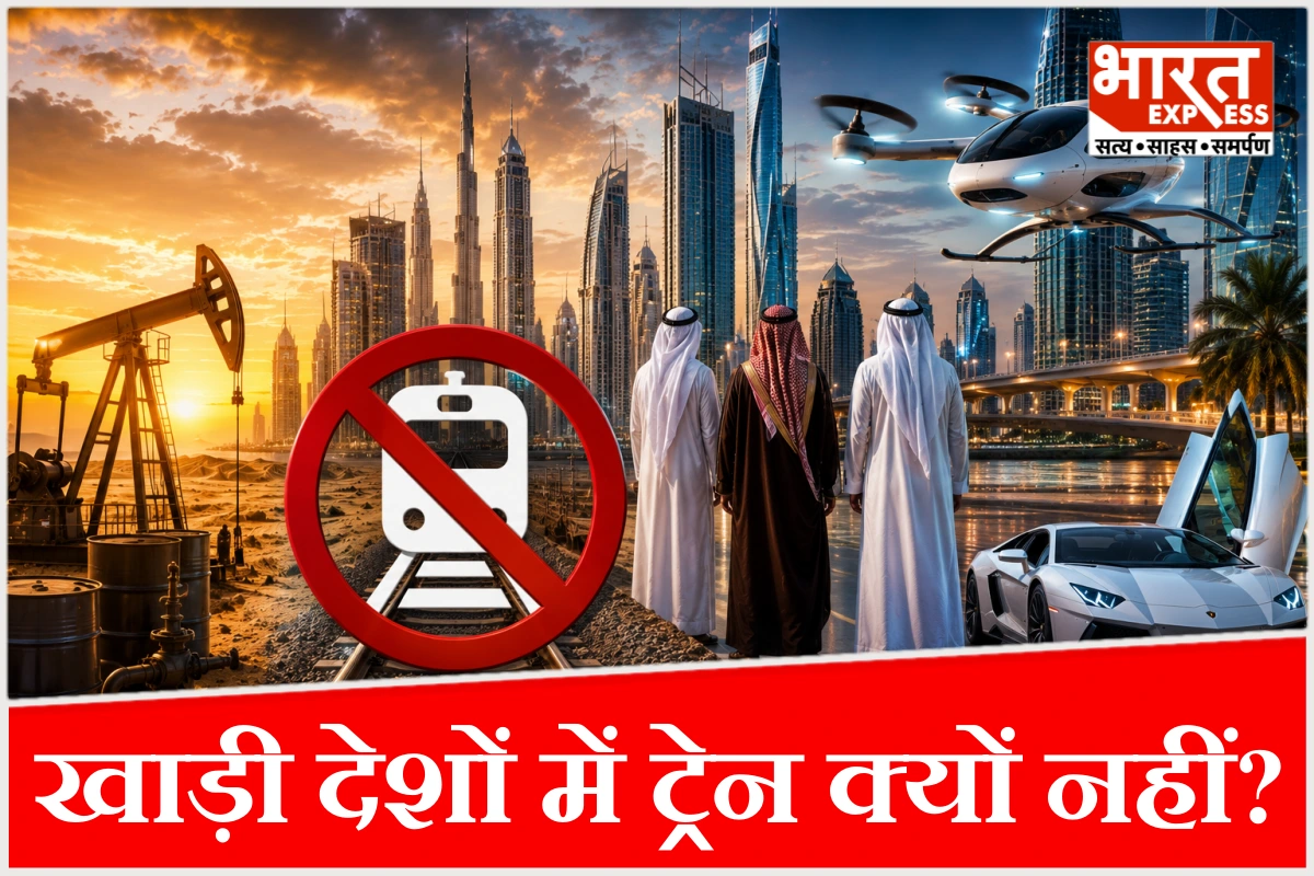 तेल का पैसा, सुपरकारें, फ्लाइंग टैक्सी… फिर भी खाड़ी के इन 3 देशों में क्यों नहीं दौड़ती ट्रेन?