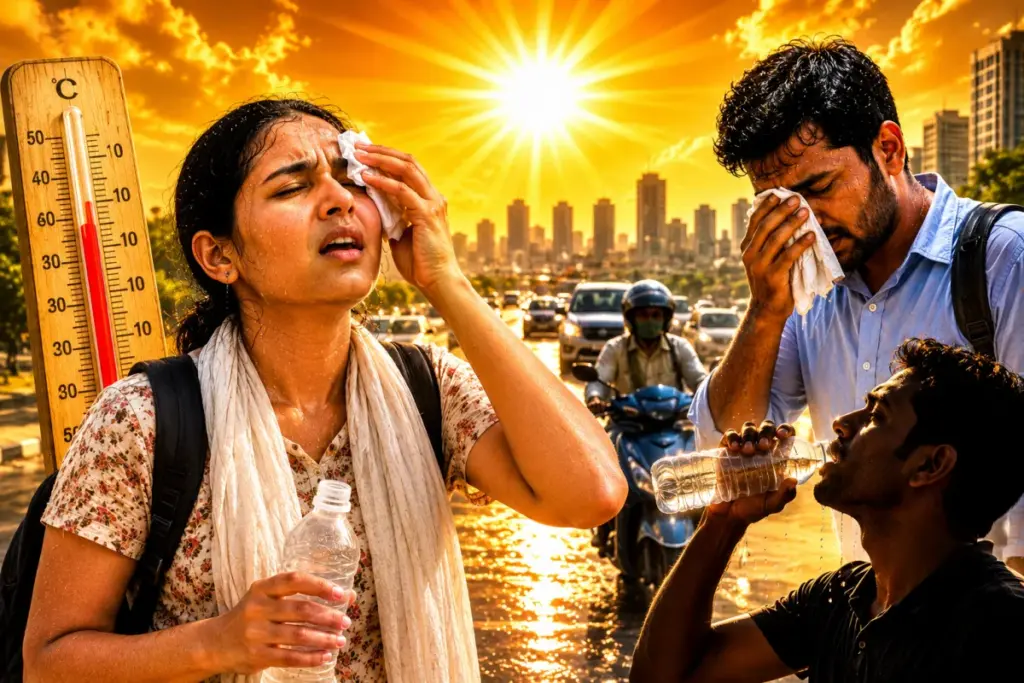 IMD Heatstroke Prevention Tips Delhi Feels Like Temperature Crosses 50 Degrees Due To High Humidity