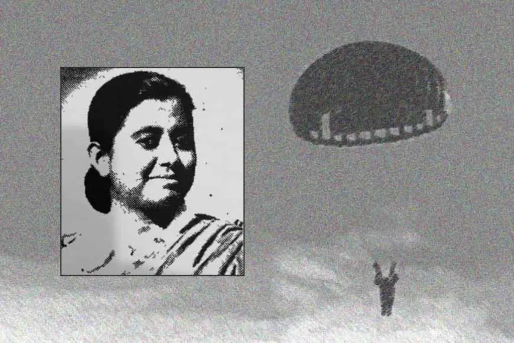 India First Woman Paratrooper Gita Chandra Historic IAF Jump Story