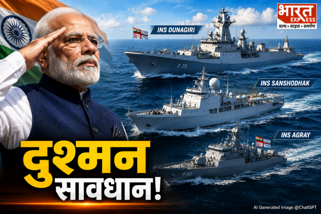 Indian Navy INS Dunagiri Sanshodhak Agray PM Modi