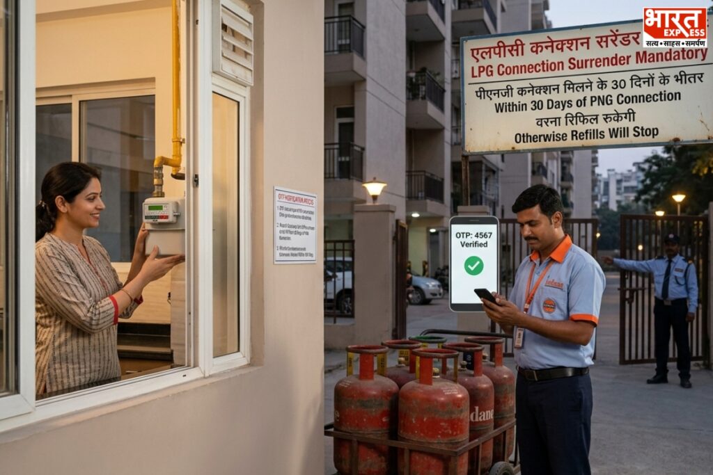 LPG connection surrender new rule
