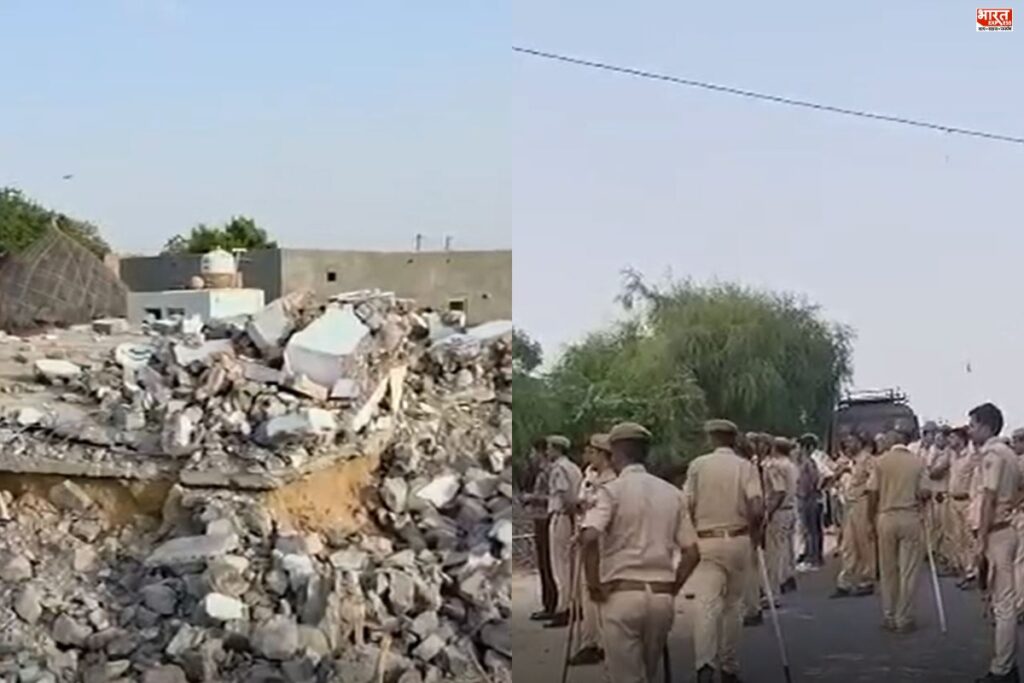 Malana Village Mosque Demolition Image