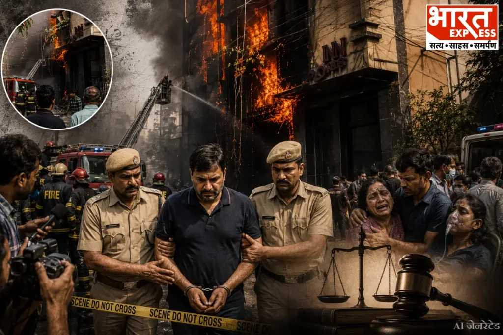 Malviya Nagar Hotel Fire