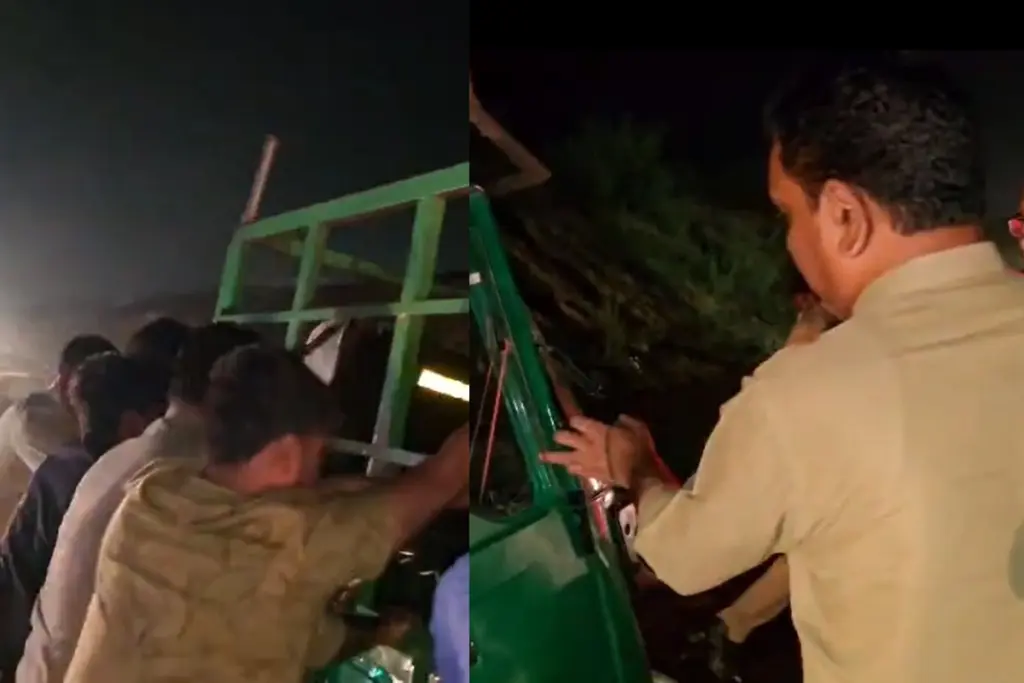 Minister Asim Arun Stops Convoy To Help Injured Tempo Driver In Meerut