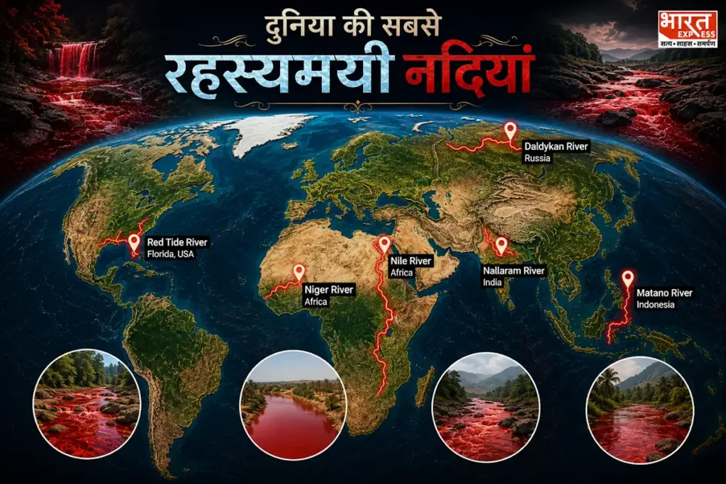 Mystery of Blood Red Rivers