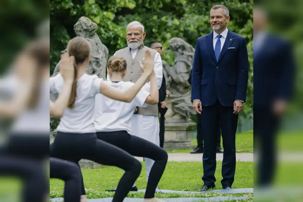 Narendra Modi In Slovakia