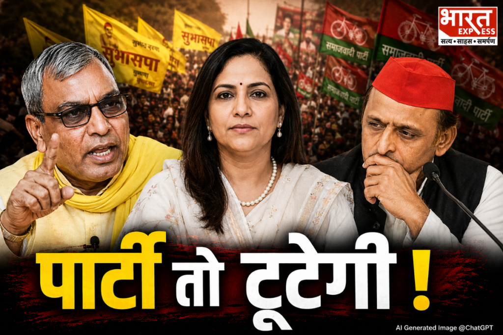OP Rajbhar On SP Political Rebellion