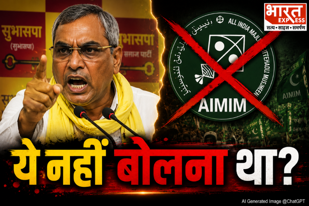 OP Rajbhar On Shaukat Ali AIMIM In Ambedkarnagar